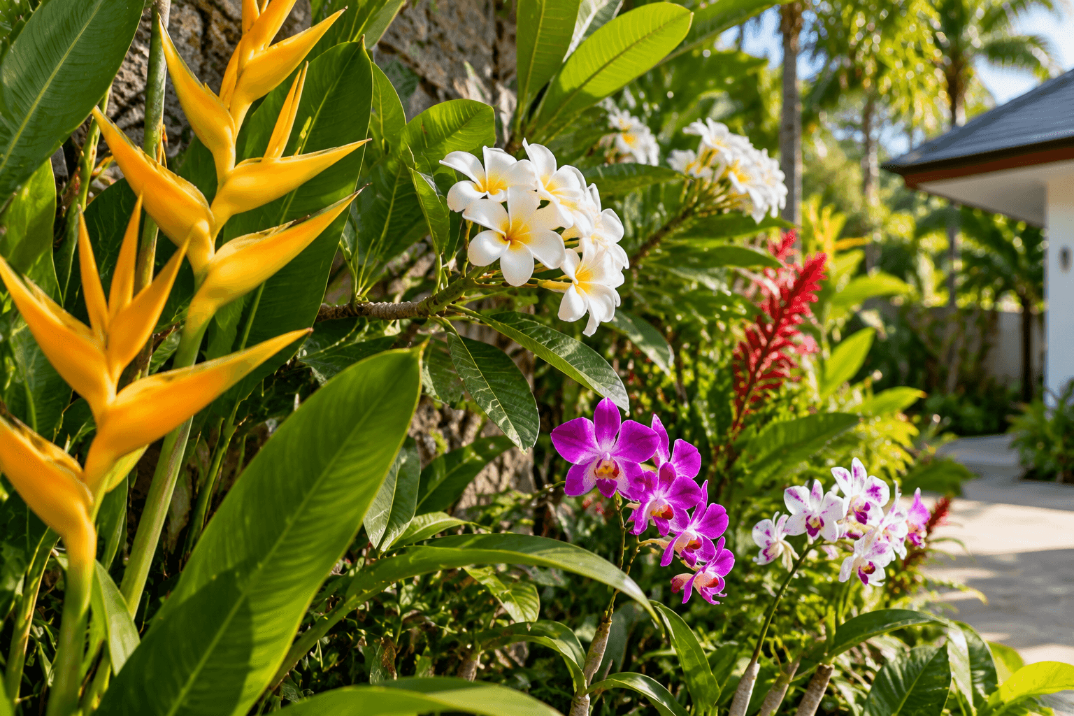 Plants and supplies at a Phuket garden centre