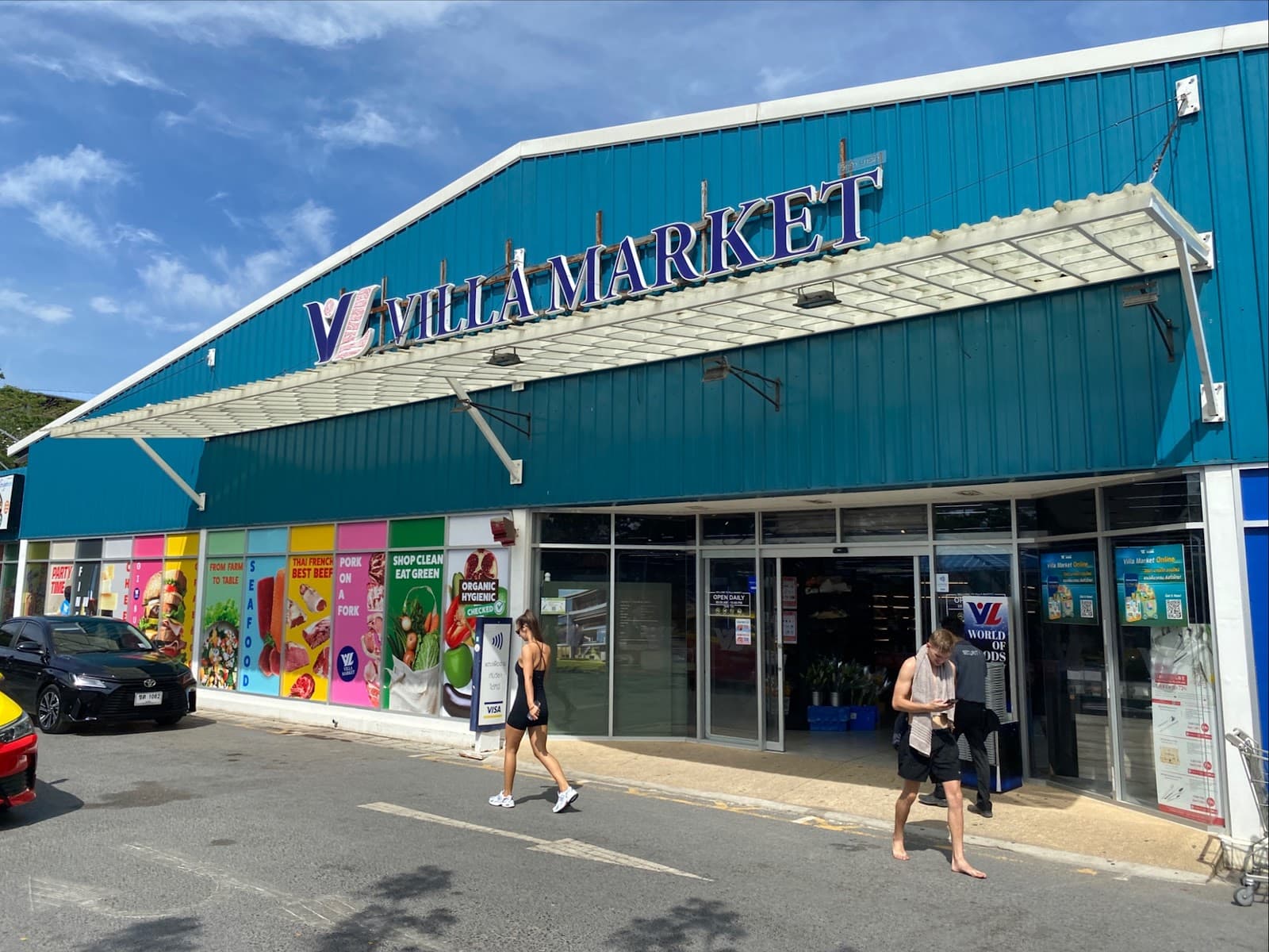 Supermarket shopping in Phuket