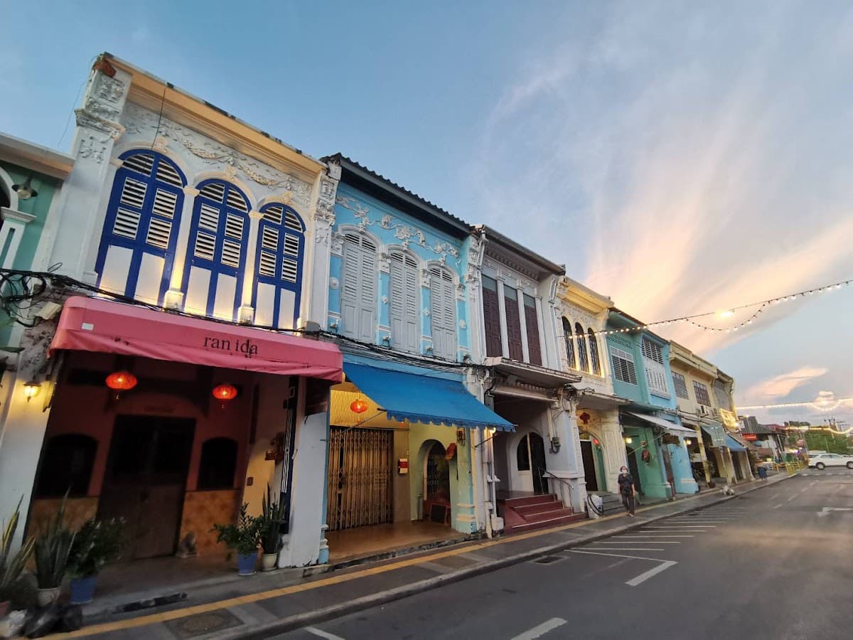 Phuket Old Town Sino-Portuguese shophouses
